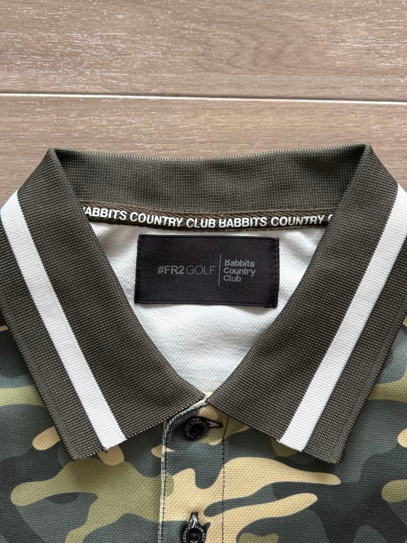 【完売品】FR2GOLF カモフラポロシャツ