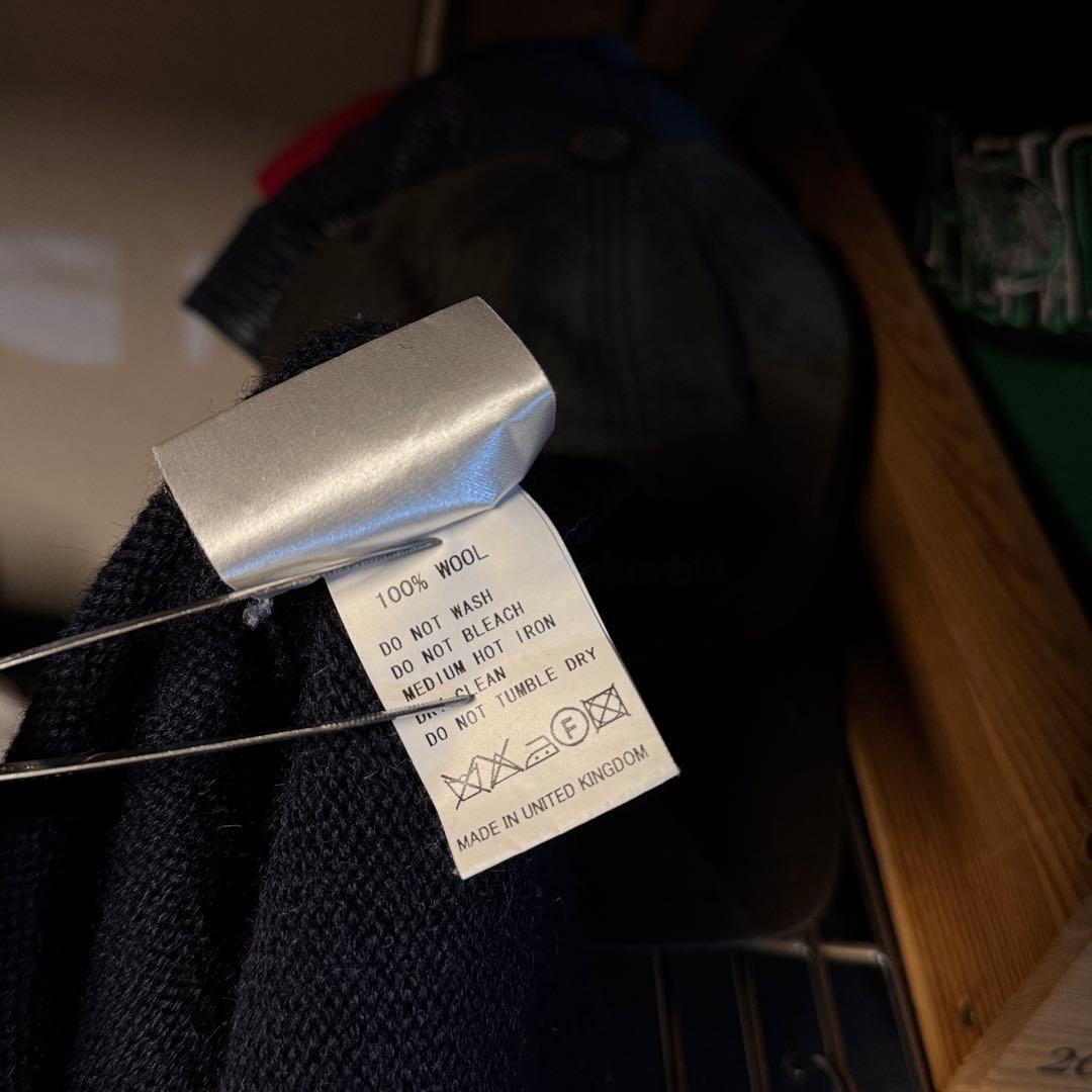 上質 Le Tricoteur ガーンジーセーター カーディガンスタイル