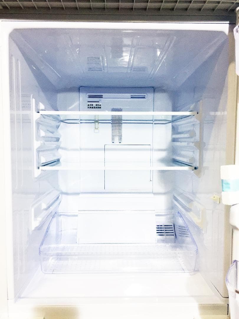 30日迄！送料無料◆中古★SHARP 137L 冷蔵庫【SJ-D14C-W】