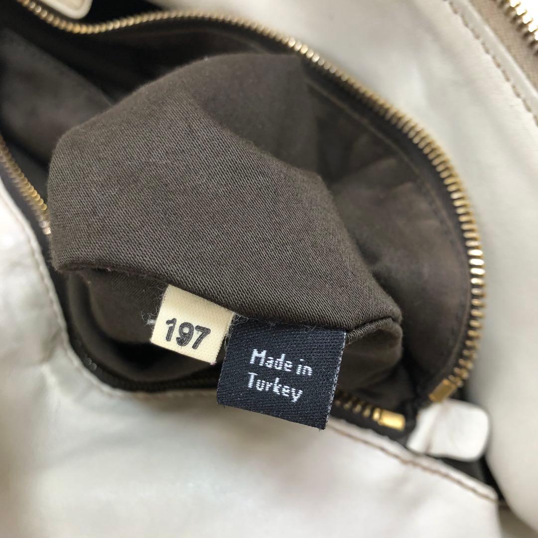 MIU MIU VITELLO LUX ショルダーバッグ 2WAY ホワイト