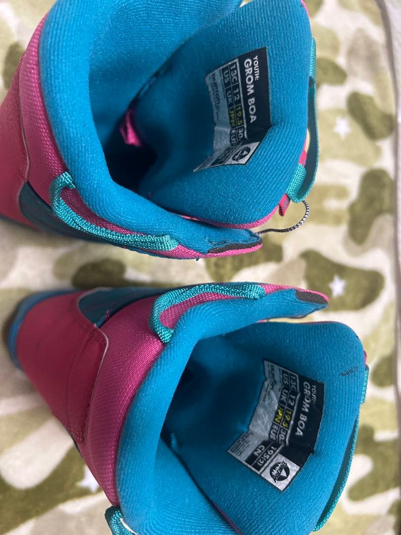 【キッズ】BURTON　スノボブーツ　GROM BOA YOUTH 19.5cm