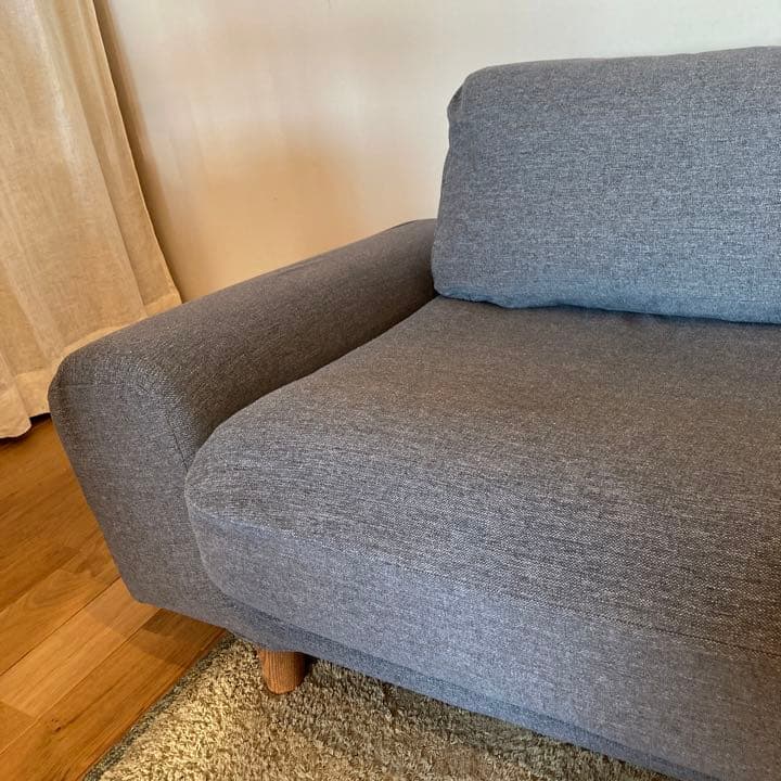 モモナチュラル　ソファ　FLOW 3Ｐ