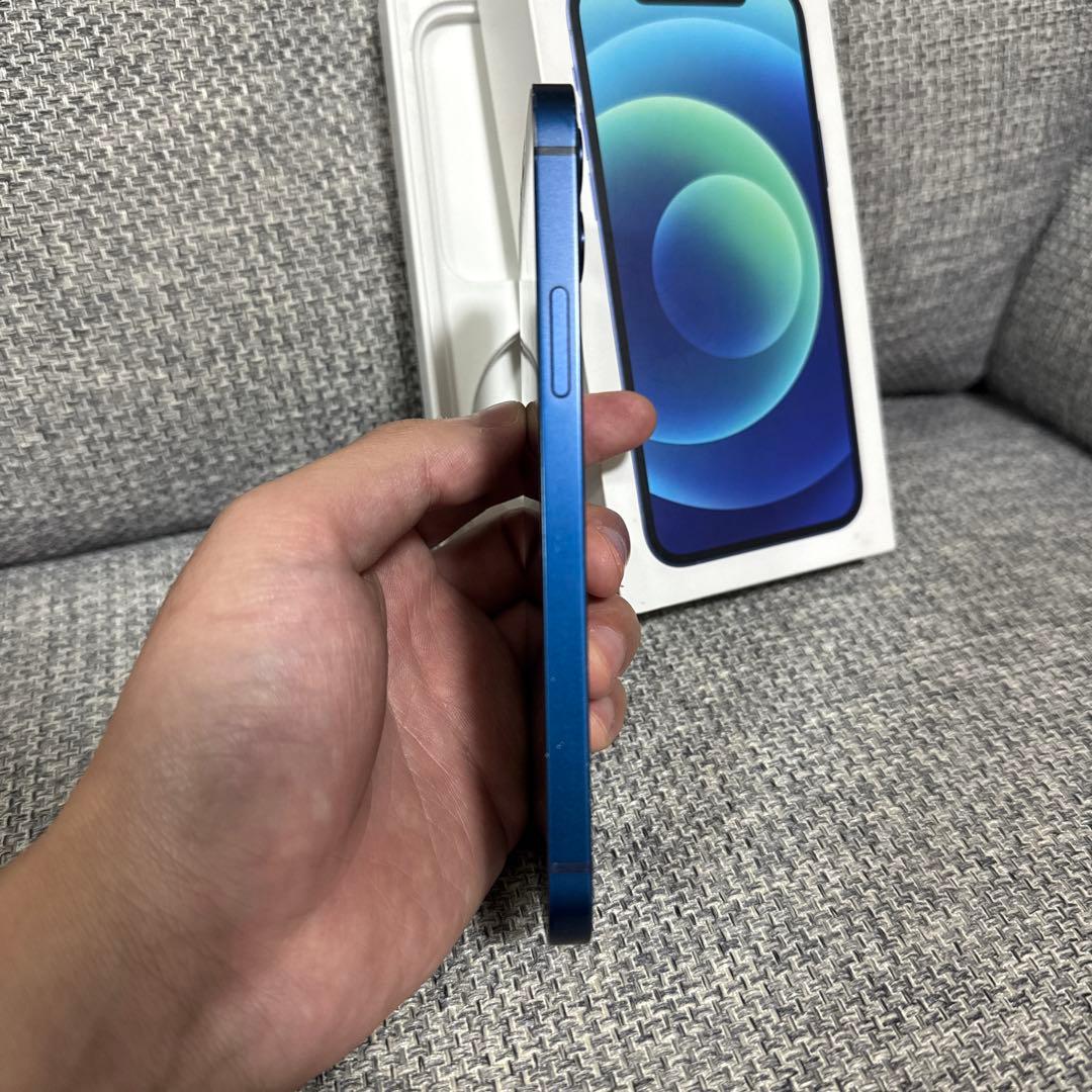 Apple iPhone 12 128G 青色 本体 充電器、箱付き