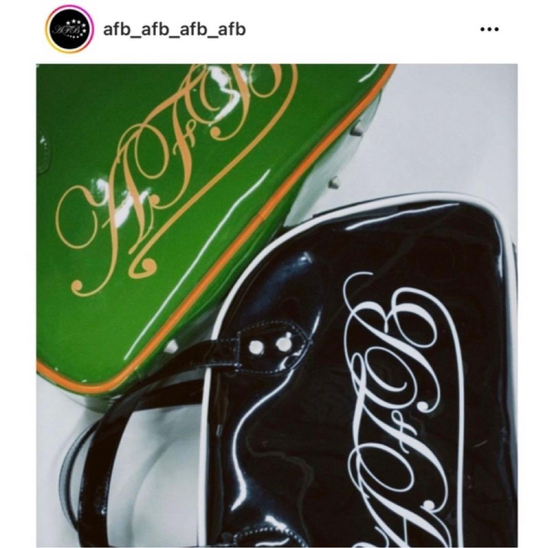 AFB ショルダーバッグ　Y2K エナメル　値下げ不可