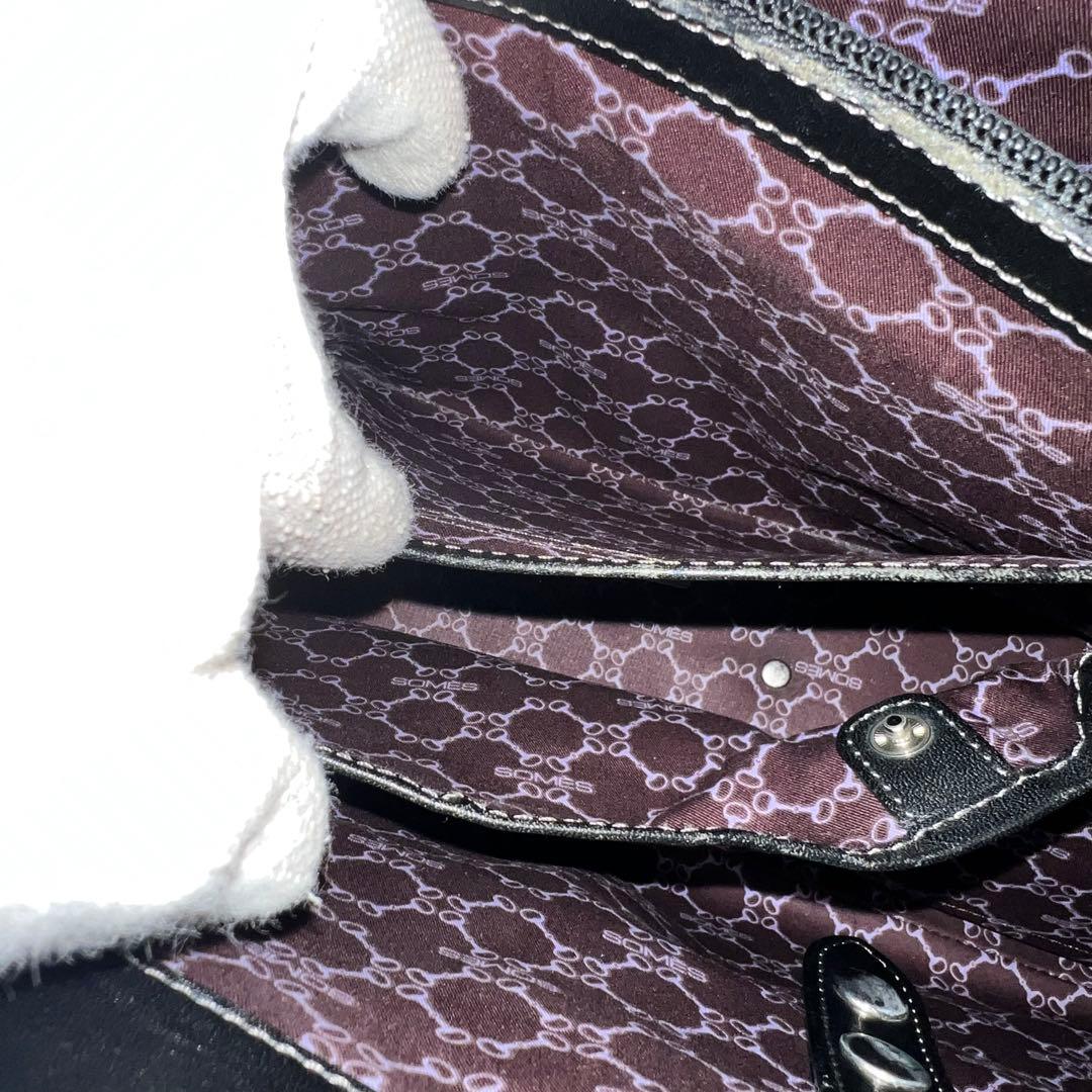 極美品✨ソメスサドル イノベーション ビジネスバッグ 2way レザー　ブラック