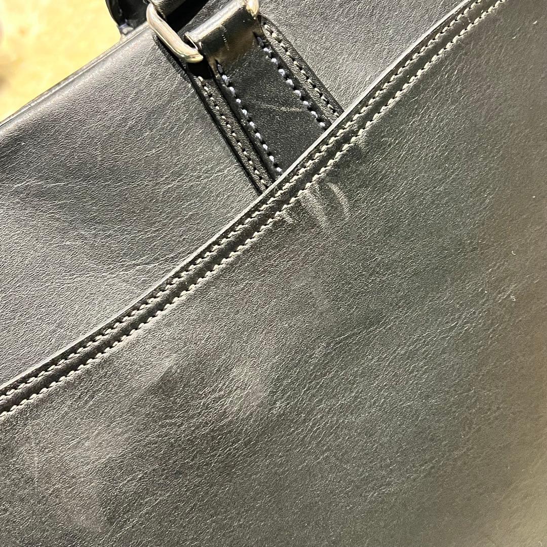 極美品✨ソメスサドル イノベーション ビジネスバッグ 2way レザー　ブラック