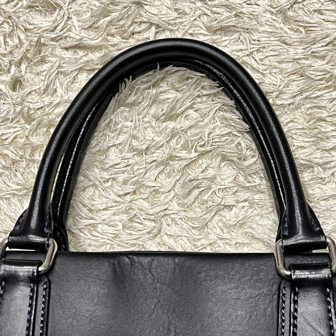 極美品✨ソメスサドル イノベーション ビジネスバッグ 2way レザー　ブラック