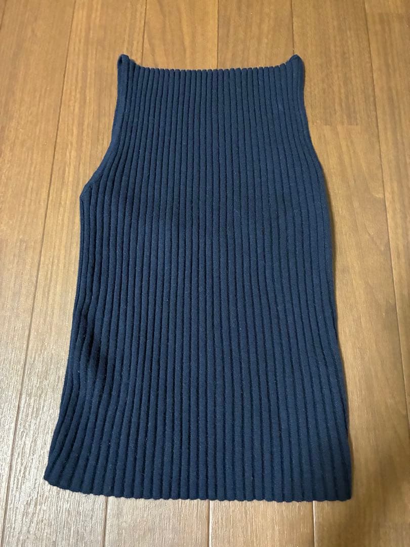 トップス SHISHIKUI KNIT CAMI / NAVY