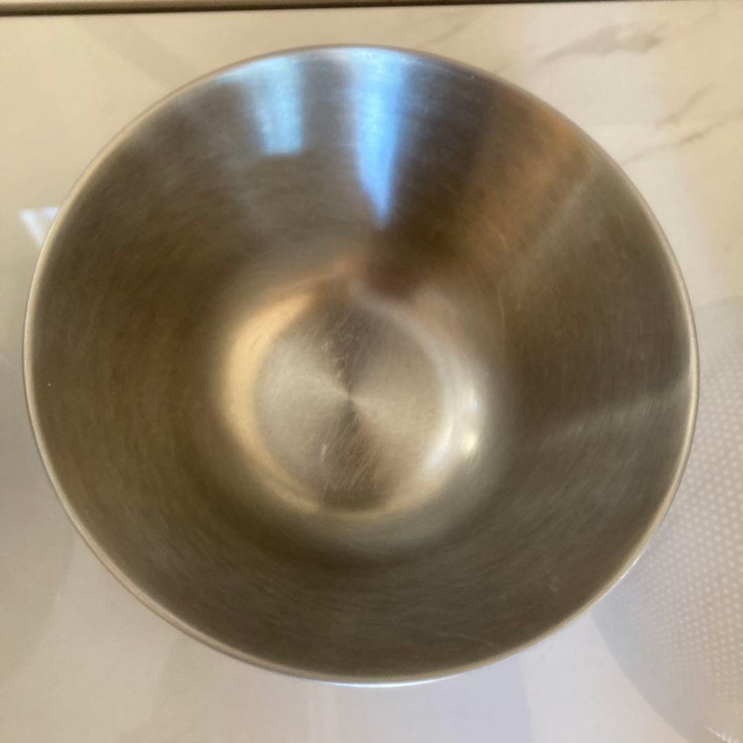 ステンレス製ボウル3点セット