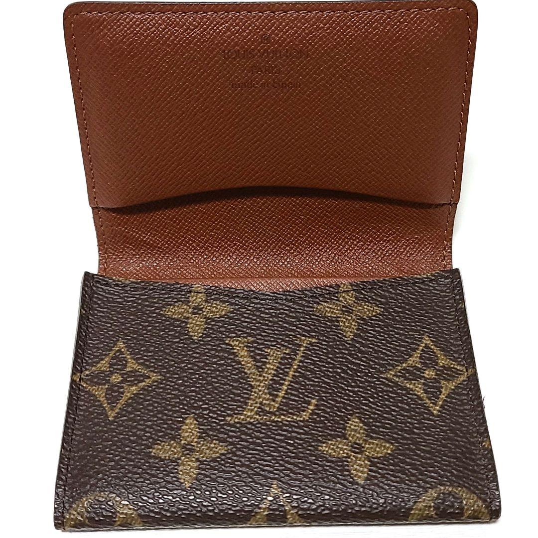 LOUIS VUITTON ルイヴィトン　モノグラム　カードケース　名刺入れ
