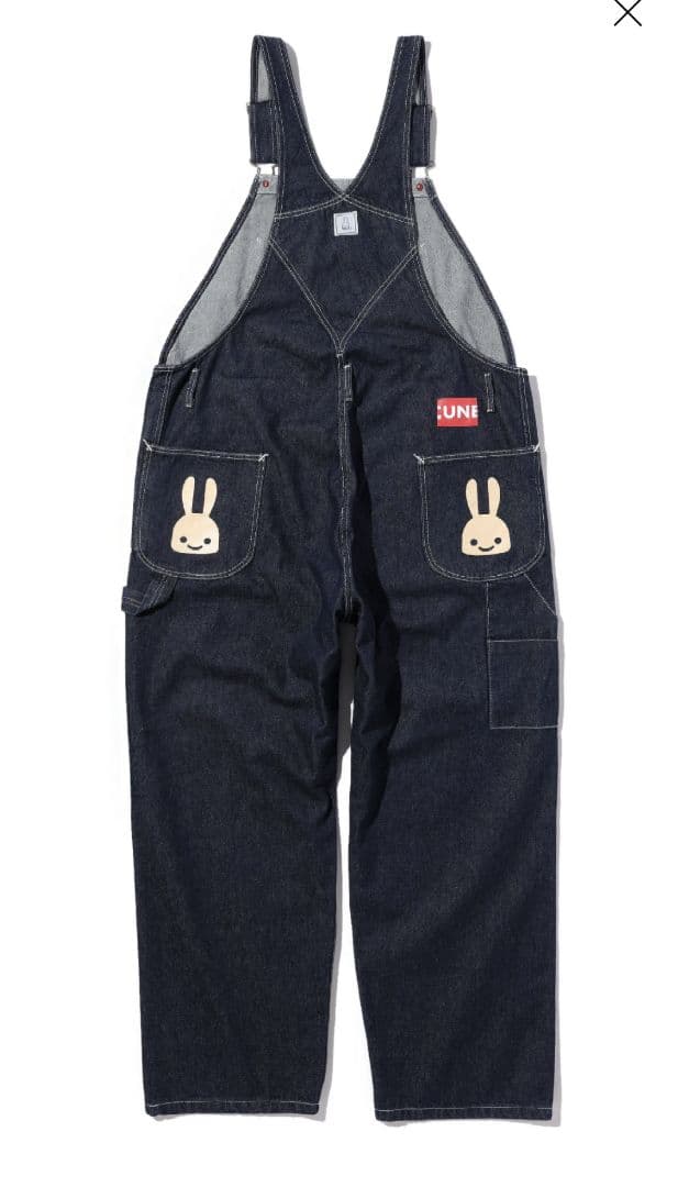 CUNE オーバーオール デニム サイズ3