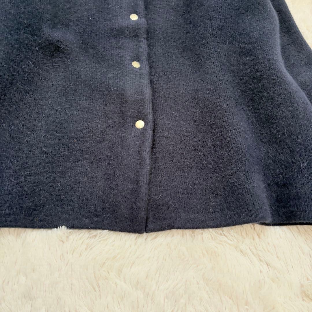 美品✨24AW✨ナノユニバース　ウォッシャブルフォックスリバーニットジャケット