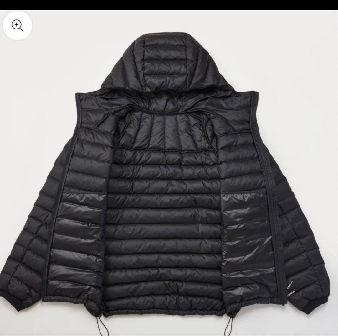feels. 上杉柊平 ダウンジャケット shell jacket ブラックXL