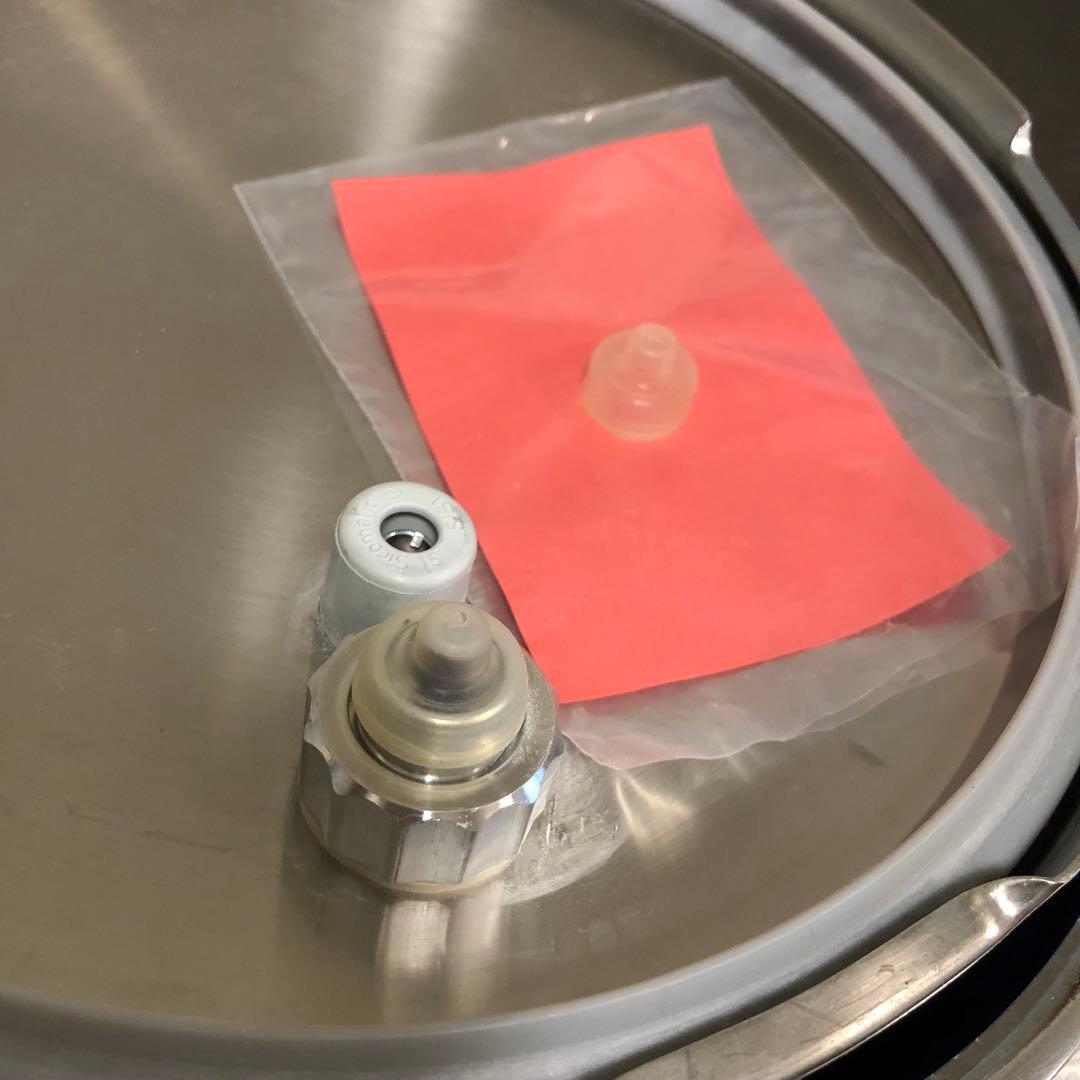 【新品・未使用】silit☆シリット☆圧力鍋☆オレンジ☆5L ☆昭和☆レトロ☆