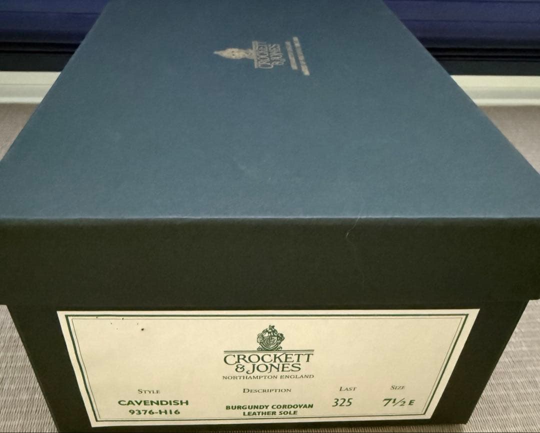 新品　CROCKETT&JONES CAVENDISH コードバン ローファー