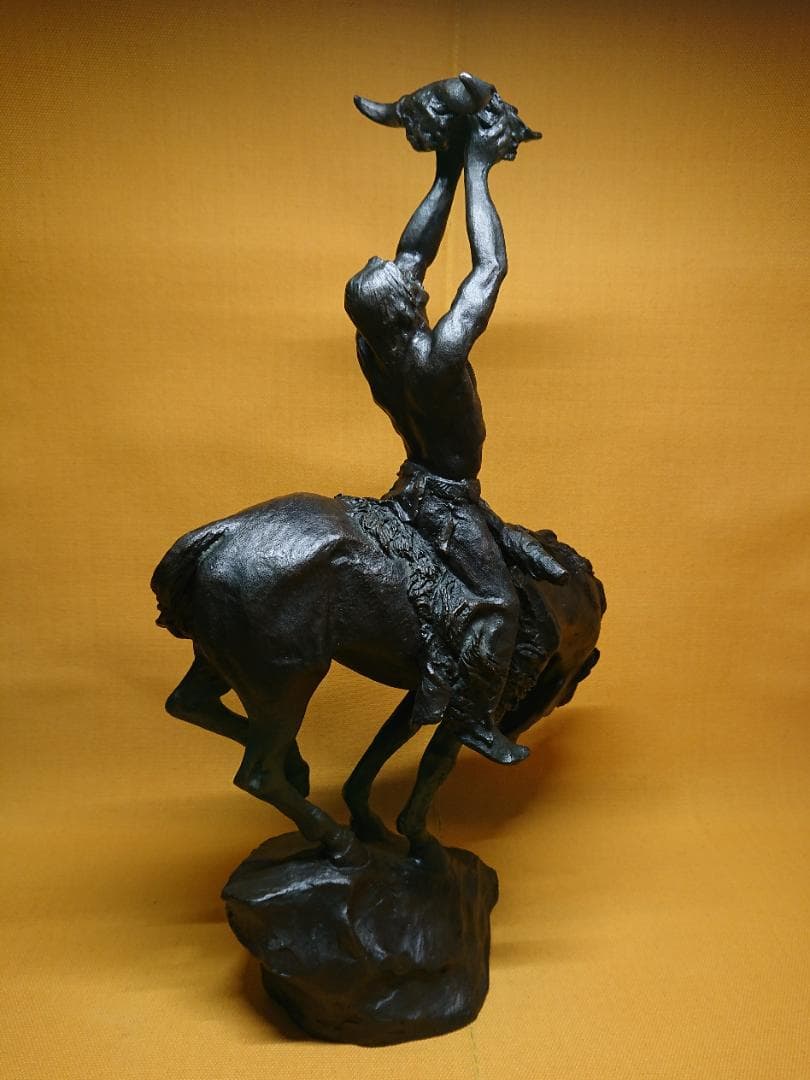 ビンテージ　西洋美術　銅製　彫像　置物　インテリア　工芸品　美術品　A2976