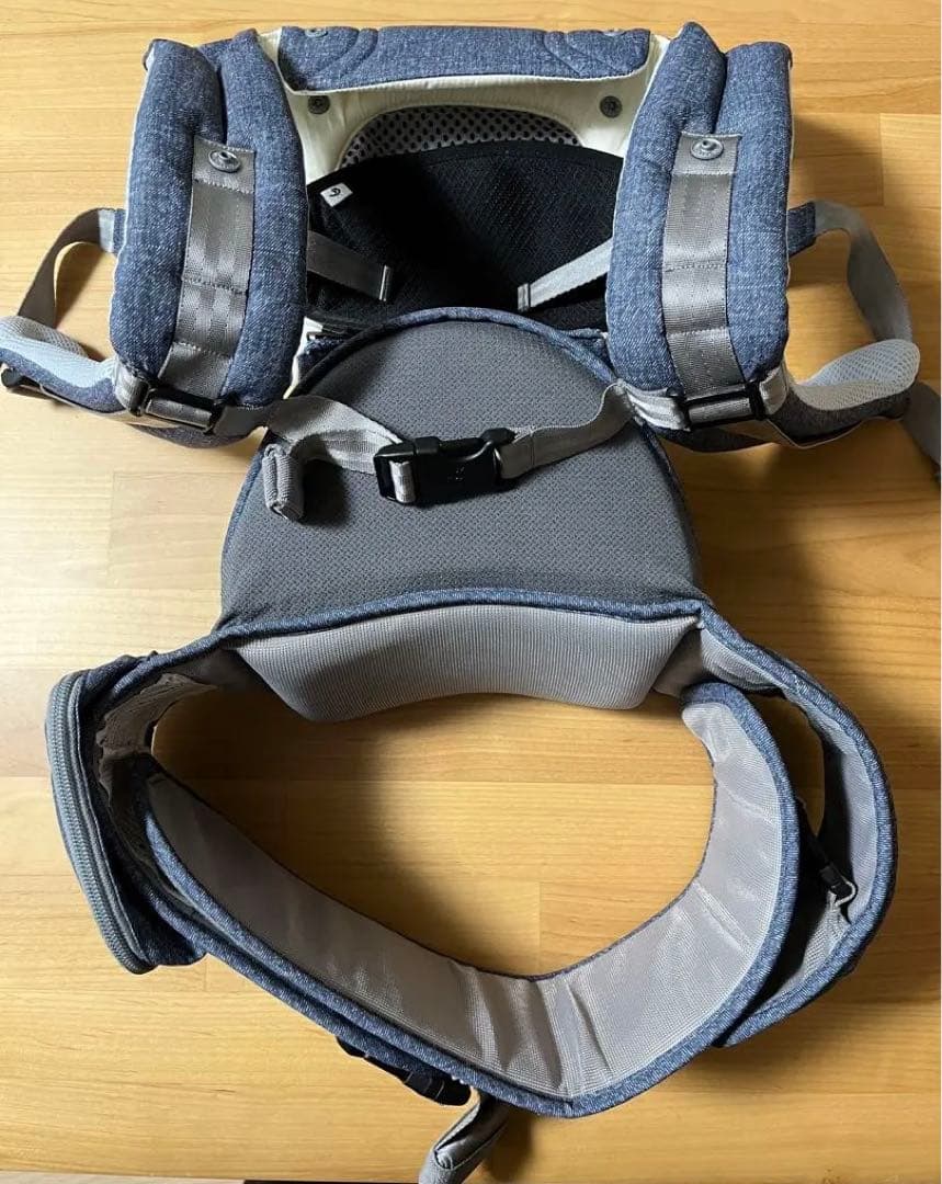 Miki House x POGNAE ベビーキャリア ネイビー