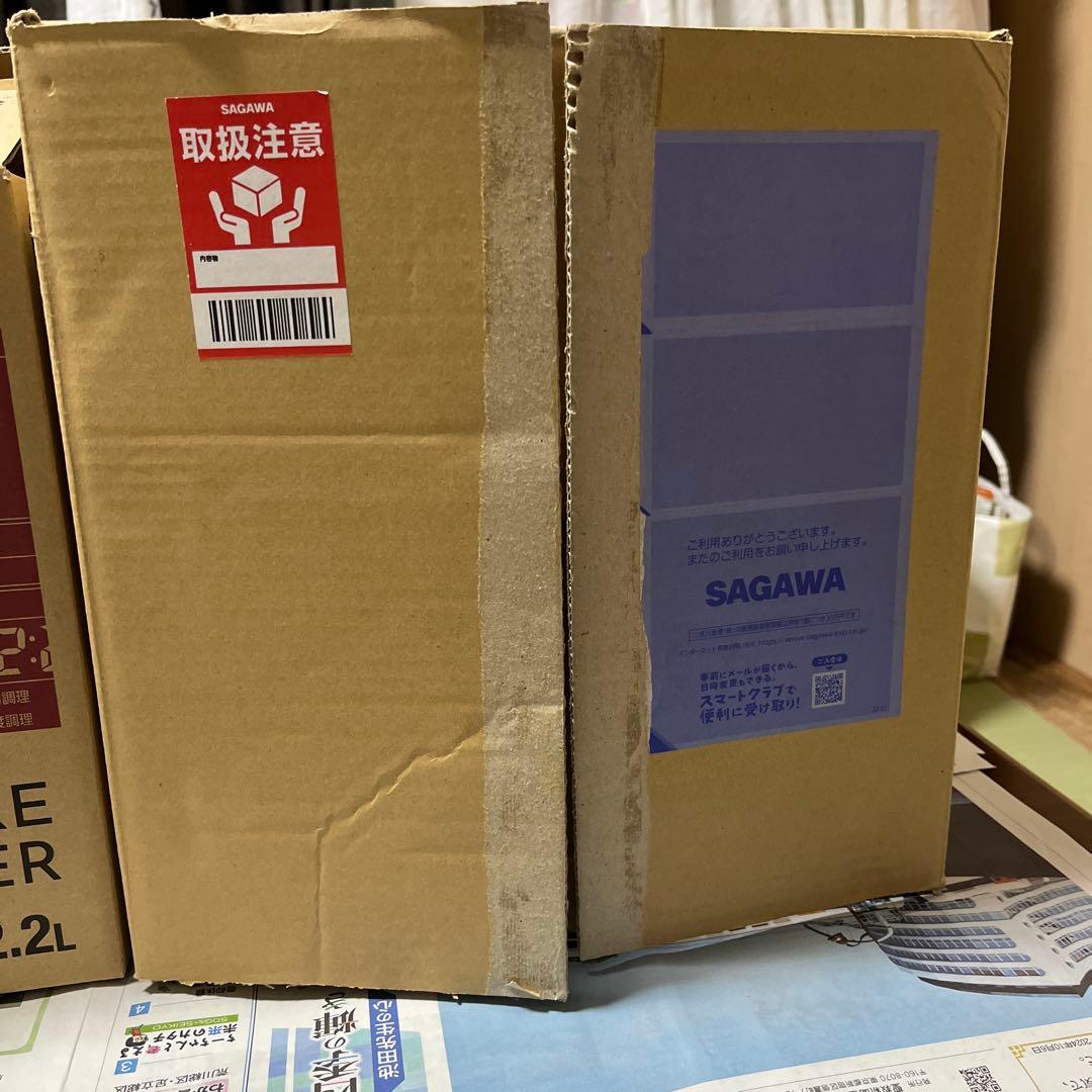 アイリスオーヤマ電気圧力鍋２.2L PC-MA2-R 色カシスレッド　早い者勝ち