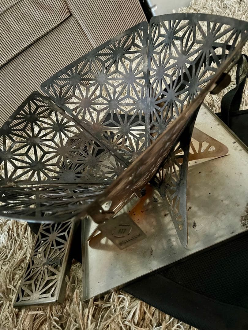 ニコちゃんさん専用　SMORE 和柄組み立て焚き火台(Mサイズ)