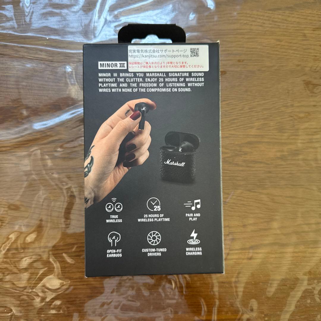 Marshall Minor III ワイヤレスイヤフォン【未開封新品】