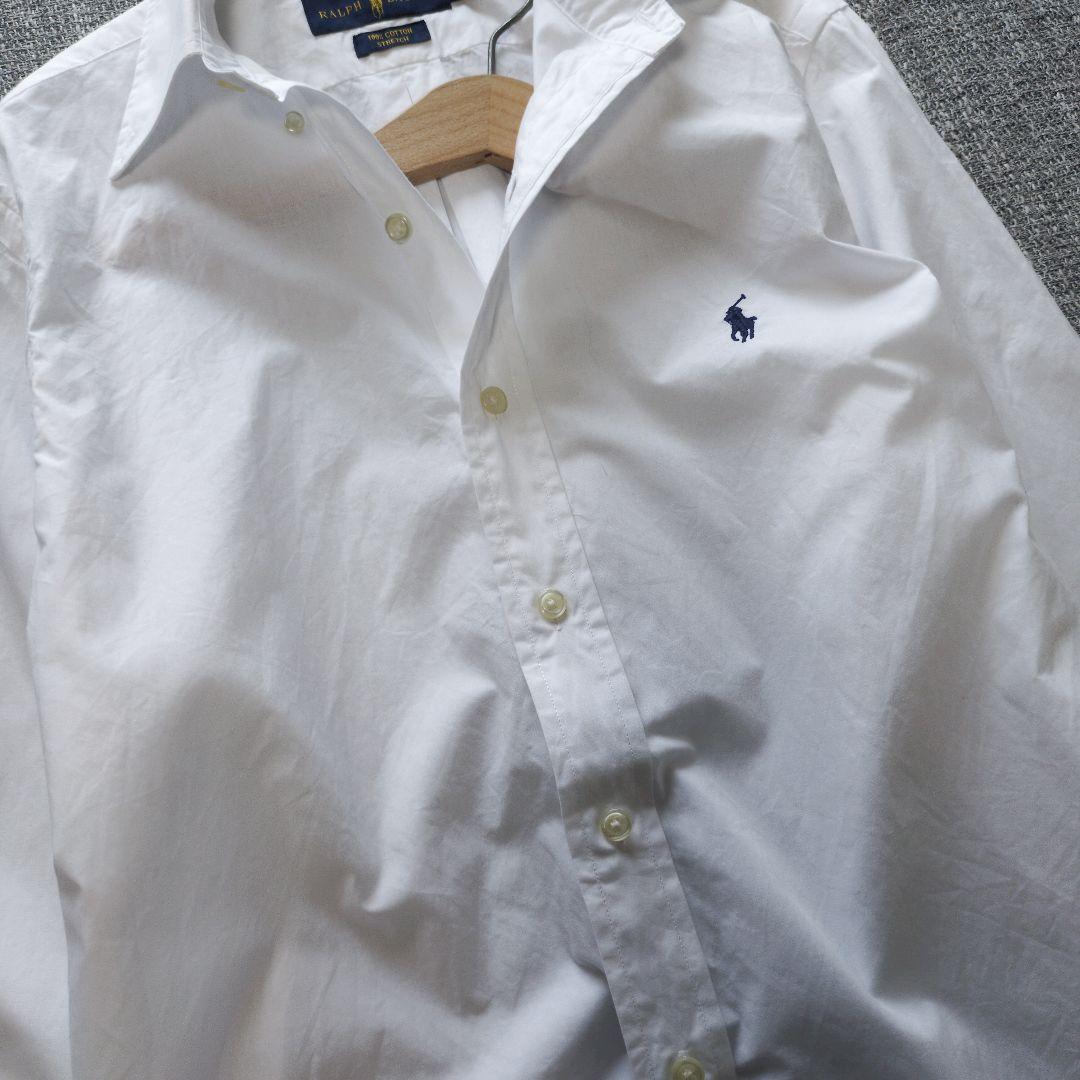 ラルフローレン　近年モデル　国内正規品　ストレッチコットンシャツ　ポニー刺繡