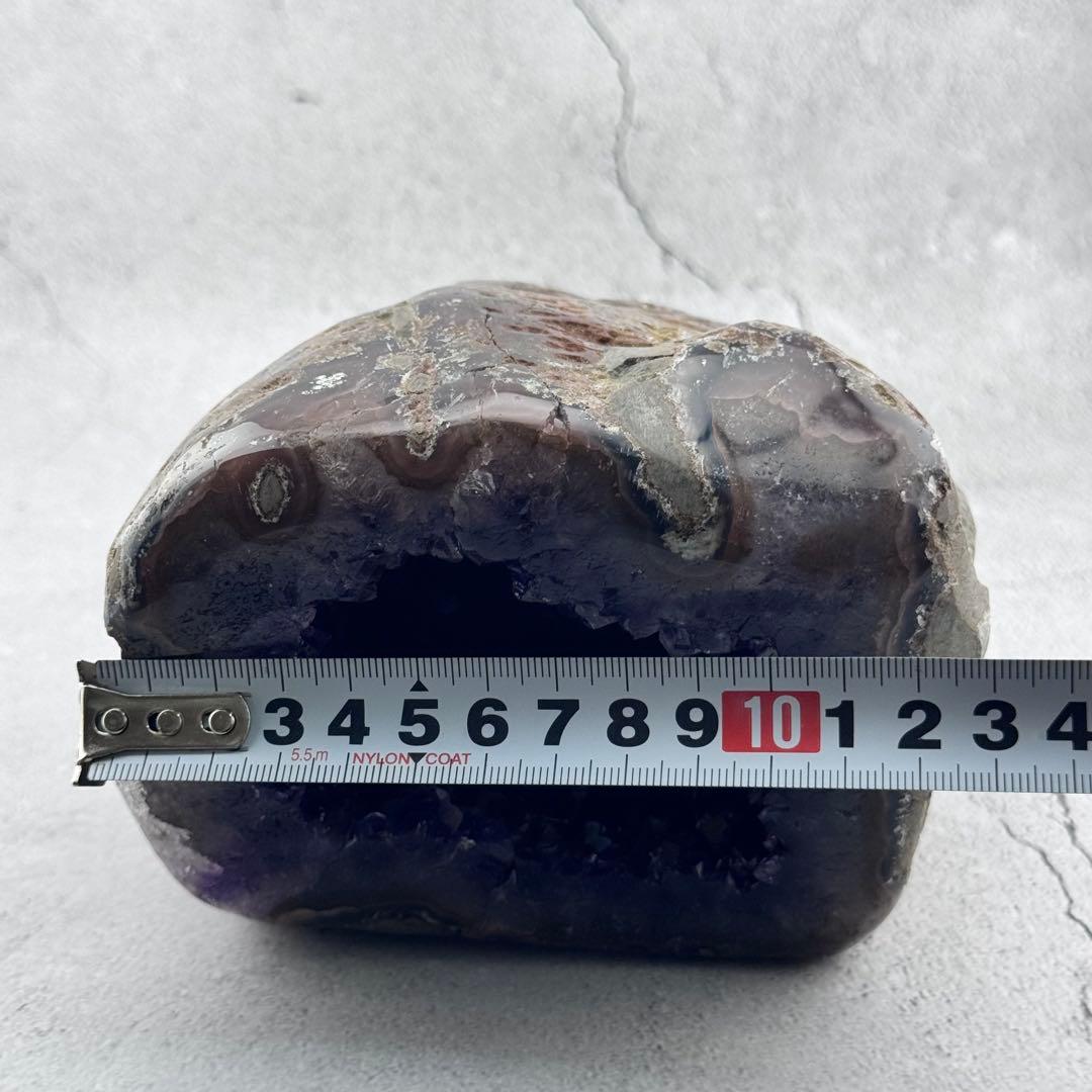 G-130天然アメジストクラスタードーム 原石 天然石 パワーストーン