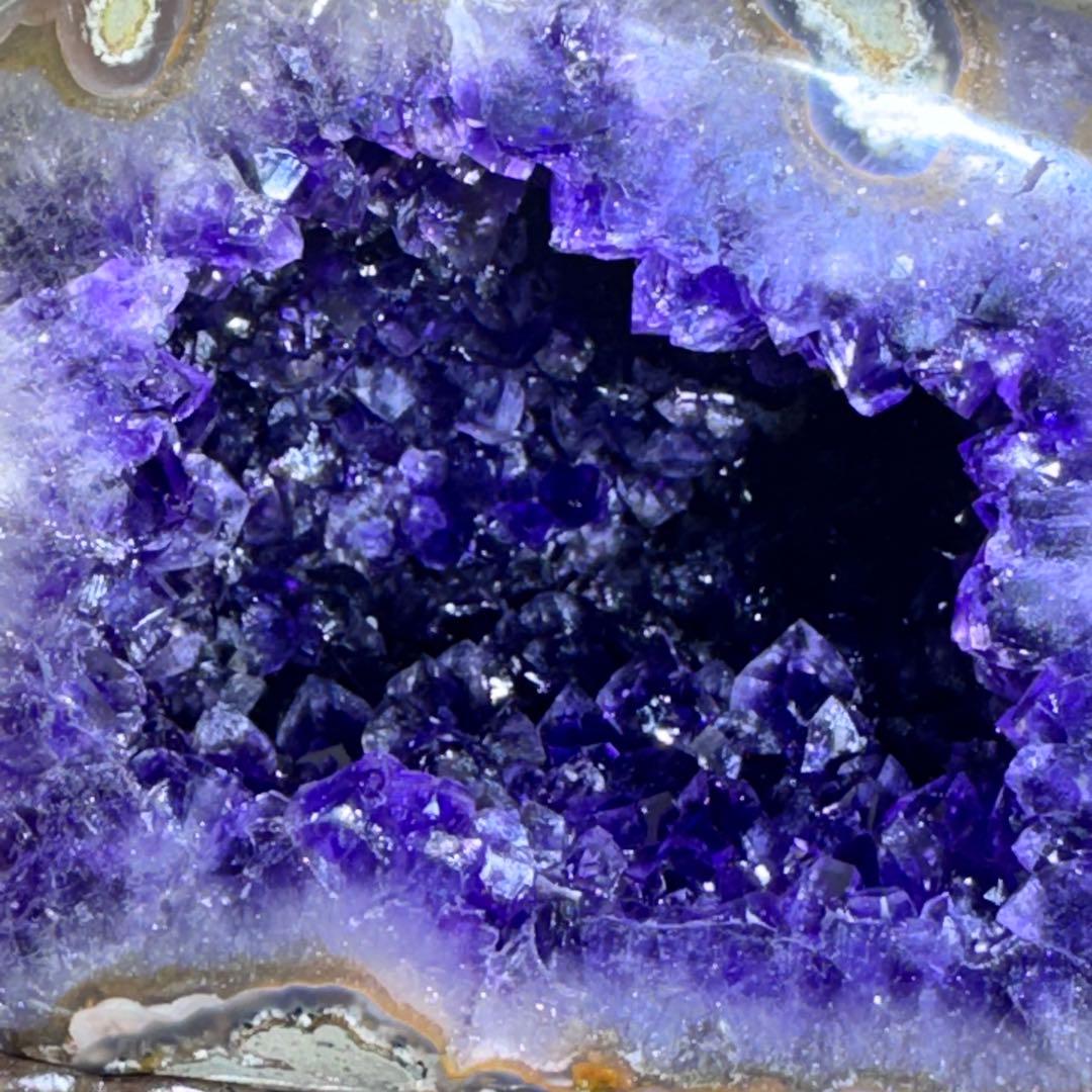 G-130天然アメジストクラスタードーム 原石 天然石 パワーストーン