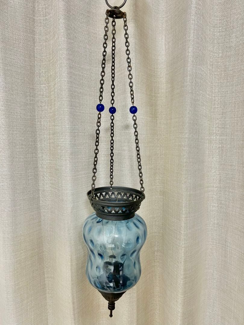 【アンティーク】トルコランプ★吊り下げ照明★職人手作り