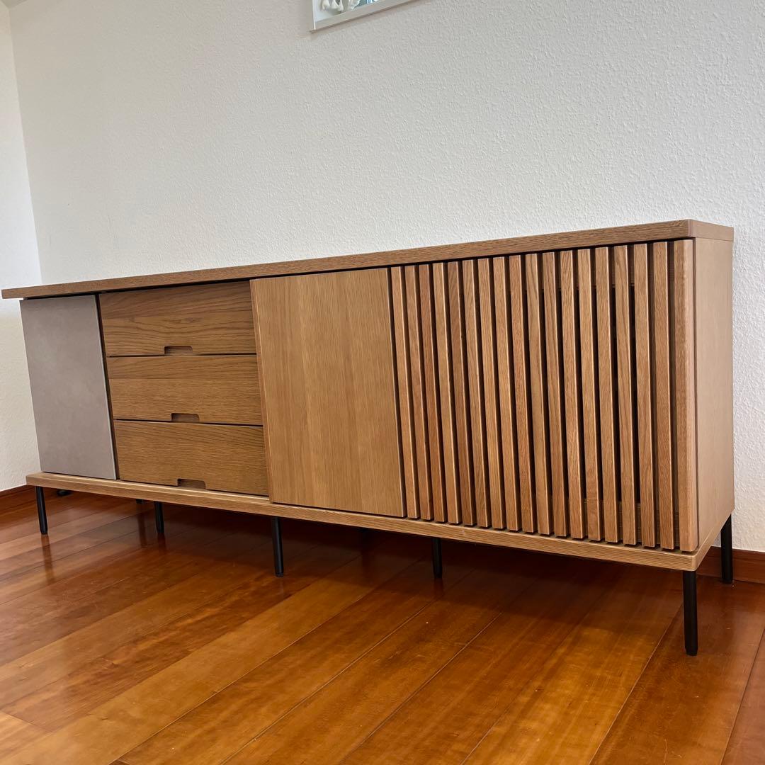 【HIRO】サイドボード　MEUBLE 大川家具　W180cm×H70cm