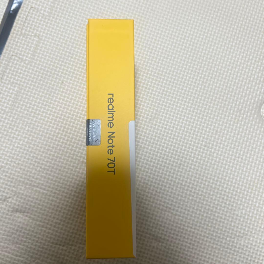 realme Note 70T ブラック 4GB/256GB