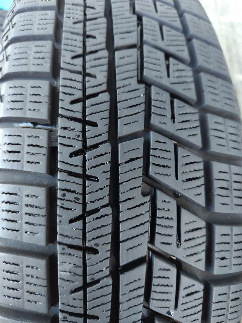 155/70R13【2/2】スタッドレスタイヤ、スチールホイール付、2本分割