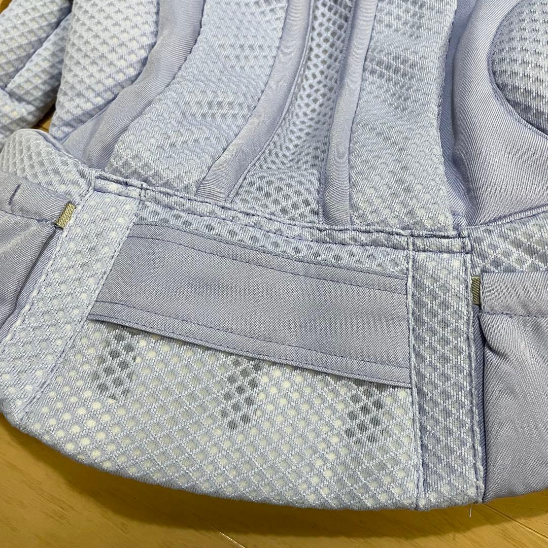 美品✨　エルゴベビー 抱っこひも　オムニブリーズ ポーチ付 ブルーラベンダー