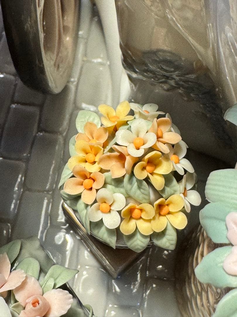 【現行定価88.6万円】リヤドロ　花の街角　LLADRO 6809 ハイクラス