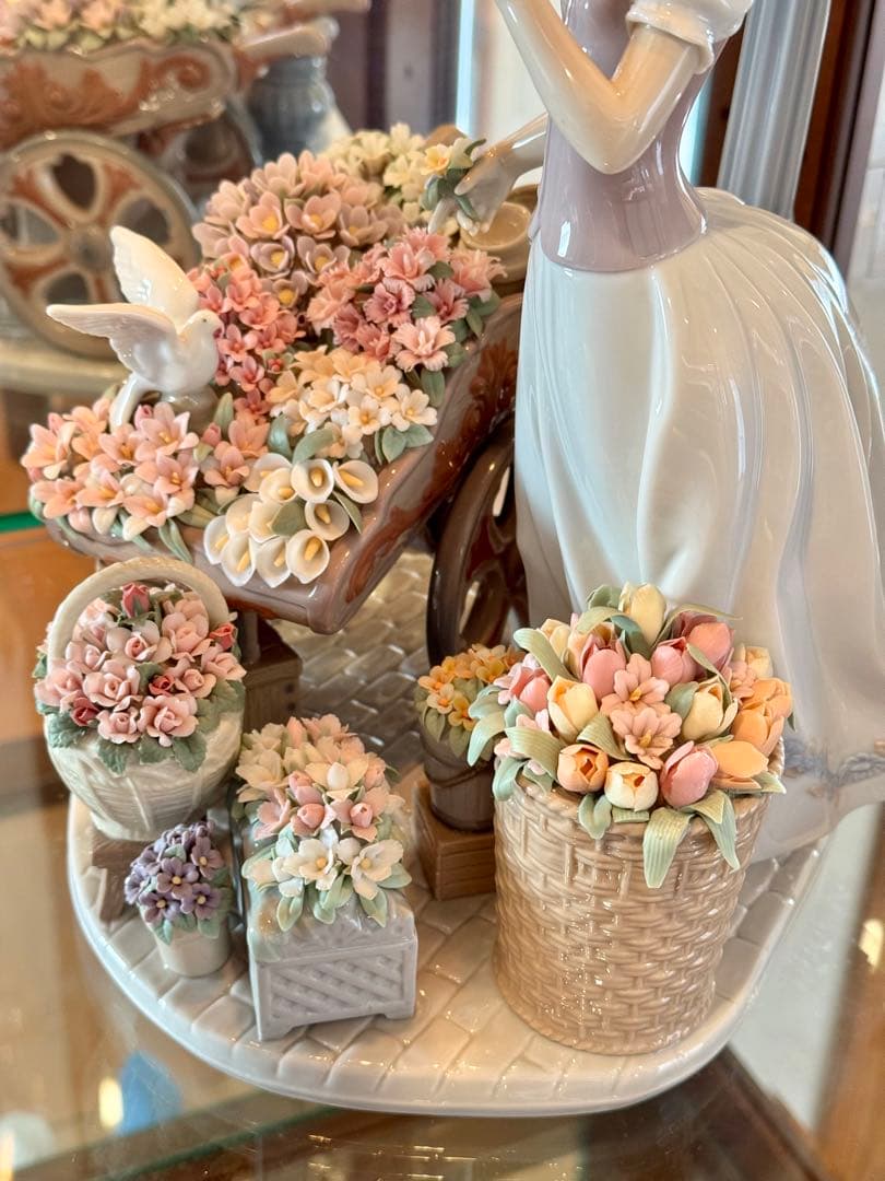 【現行定価88.6万円】リヤドロ　花の街角　LLADRO 6809 ハイクラス