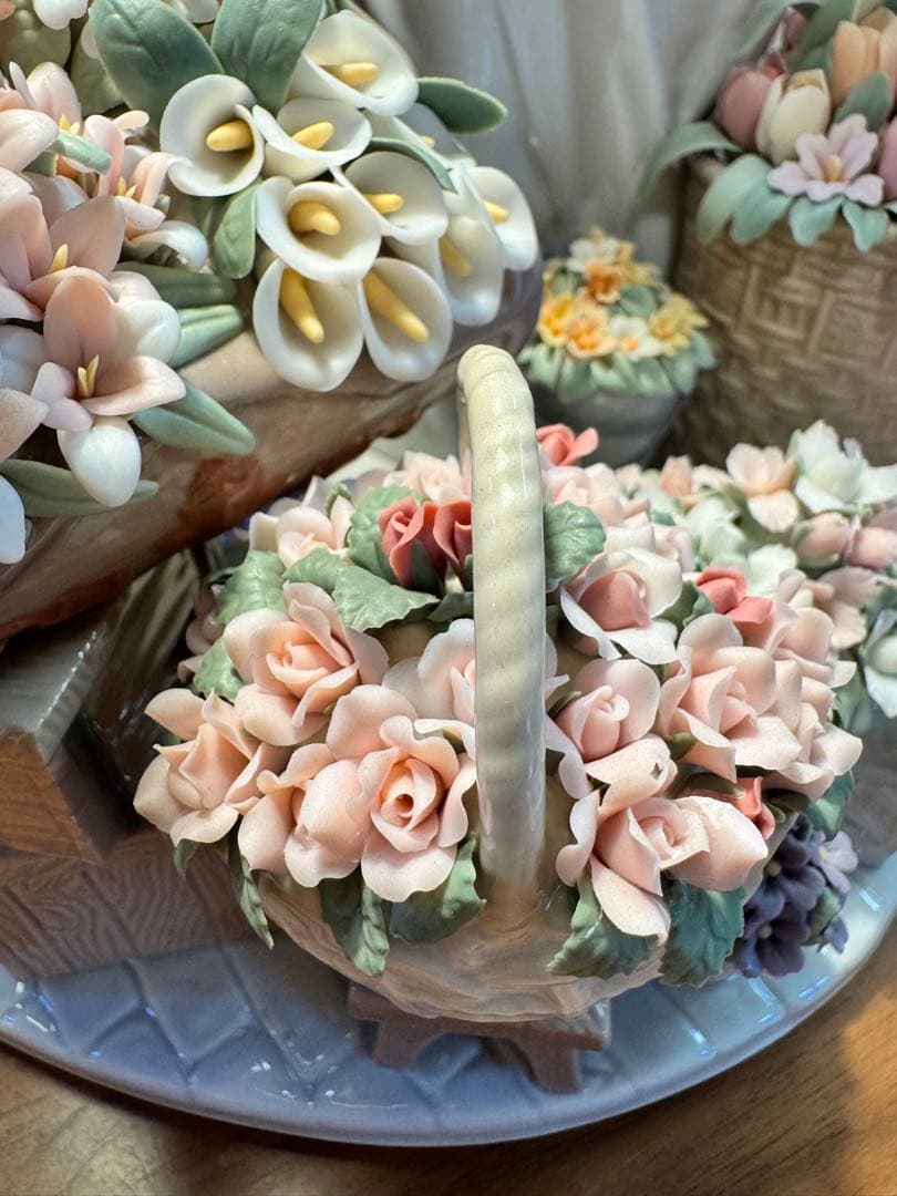 【現行定価88.6万円】リヤドロ　花の街角　LLADRO 6809 ハイクラス