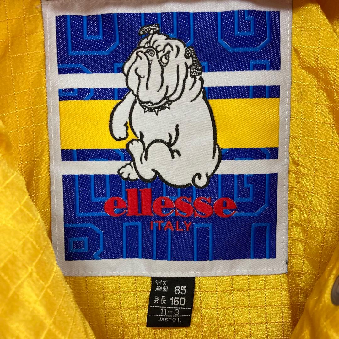 ellesse エレッセ スキー スノボー ウェアー ブルドック柄 L 160