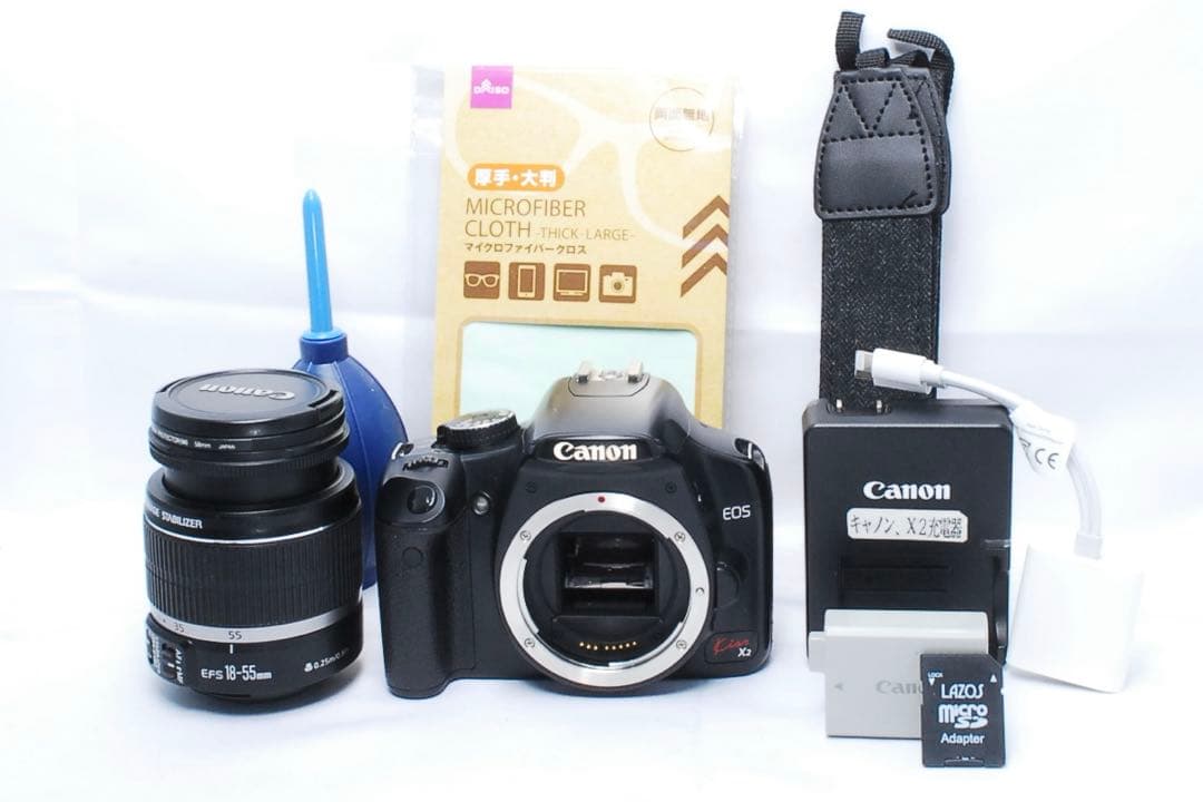 スマホ転送可❤️Canon kiss X2 シングルレンズセットEF28-80mm