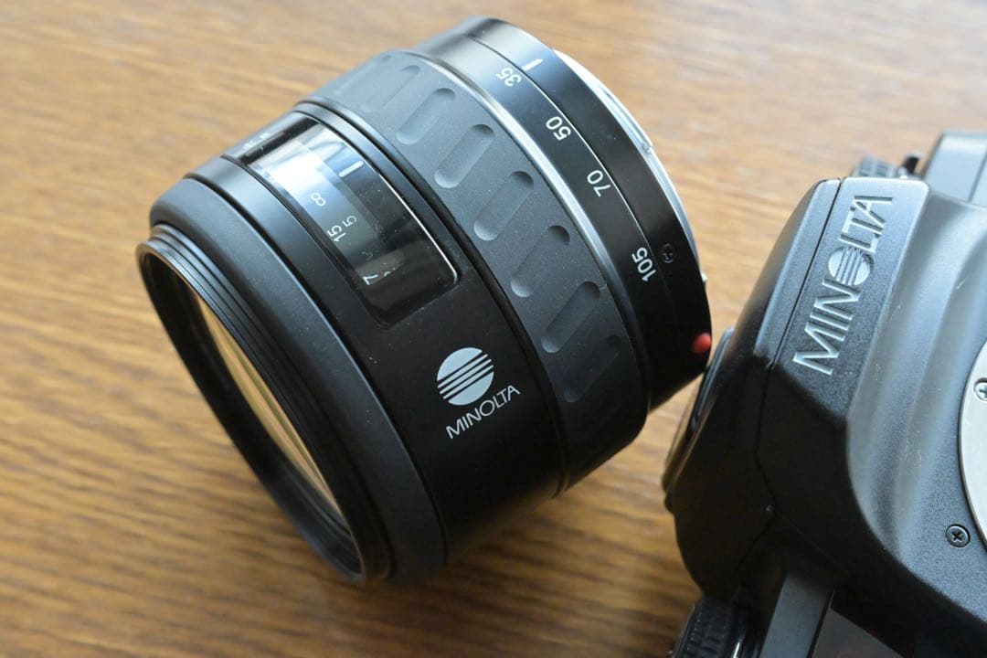 Mitsu-O【動作品MINOLTA α-7フィルムカメラAF35-105