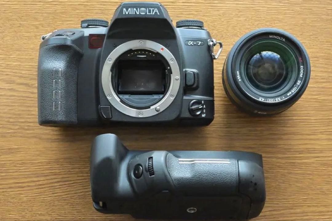 Mitsu-O【動作品MINOLTA α-7フィルムカメラAF35-105