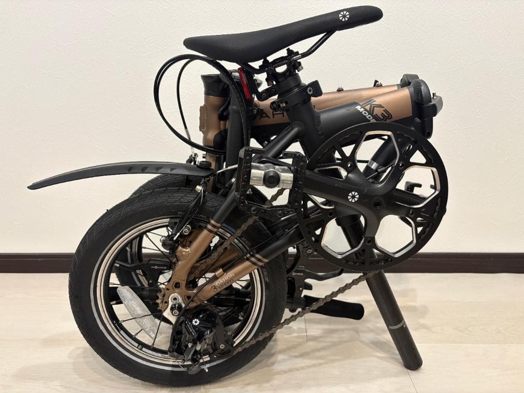DAHON K3 2023 限定ブロンズ BIG APPLEタイヤ 輪行バッグ付