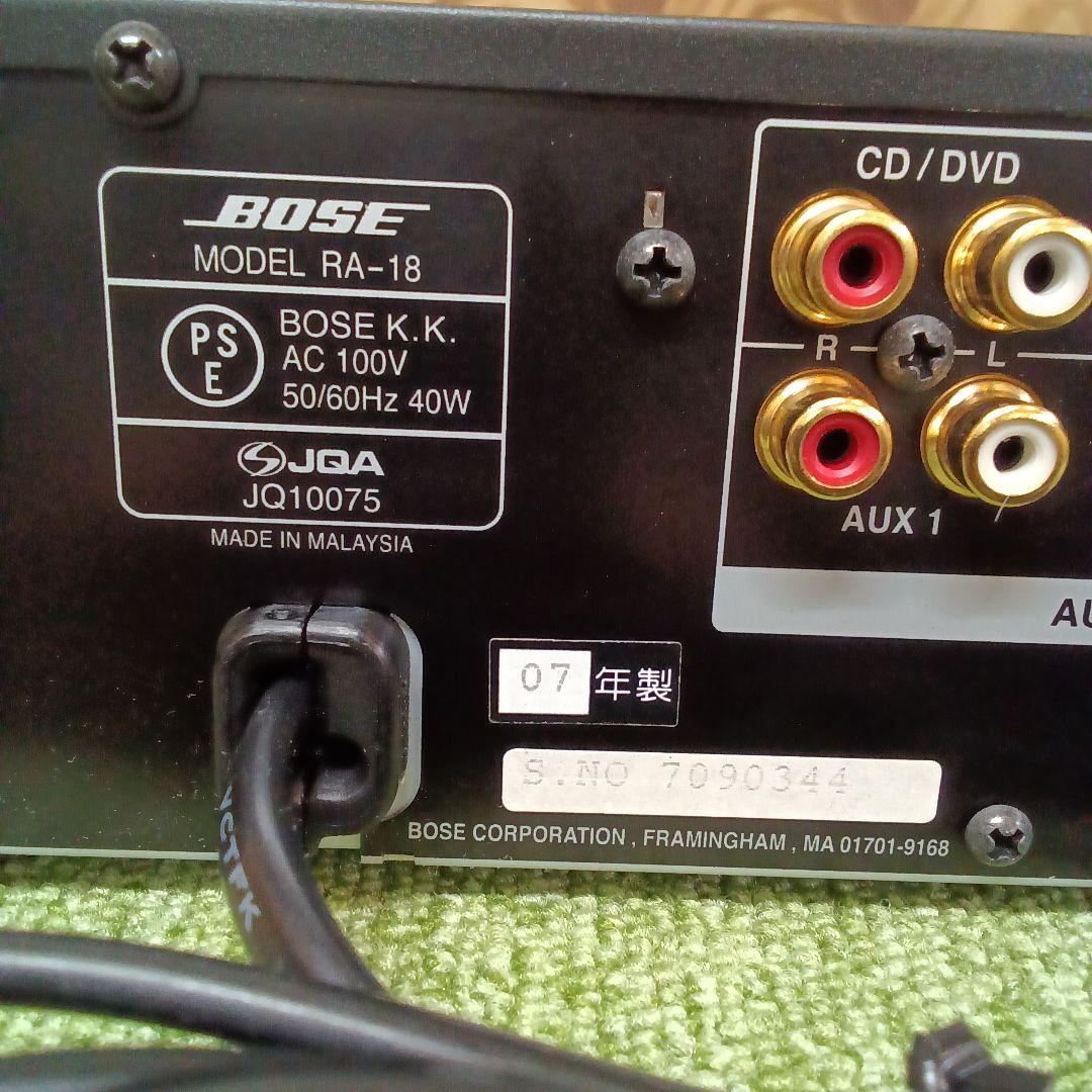 BOSE 5 Series III speaker system ＋RA-18②
