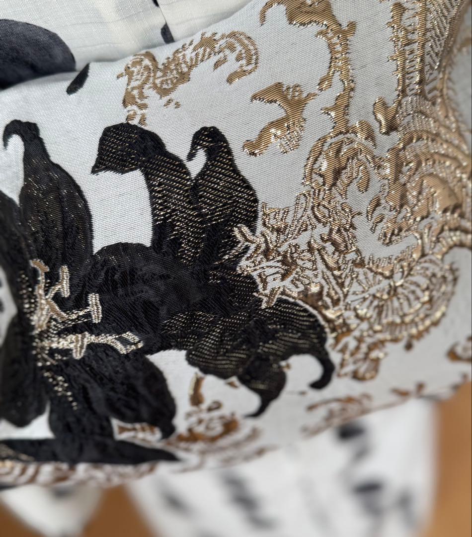 大人兵児帯【レッドメタル】【プラチナメタル】【ブラックリリー】3点おまとめ