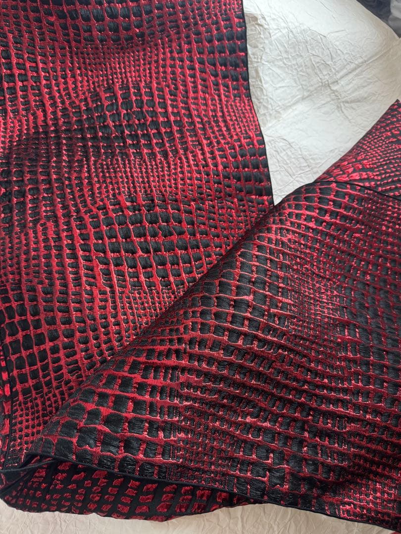 大人兵児帯【レッドメタル】【プラチナメタル】【ブラックリリー】3点おまとめ