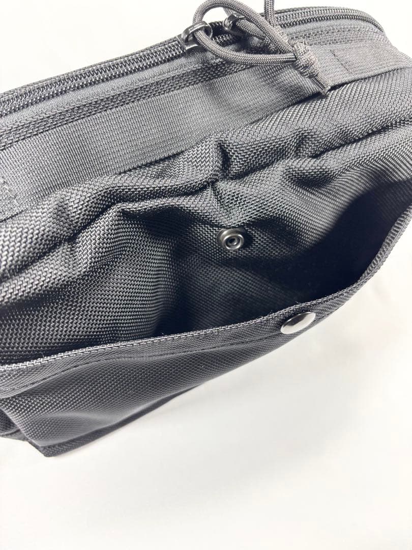 【美品】BRIEFING ショルダーバッグ MADE IN USA ブラック 黒