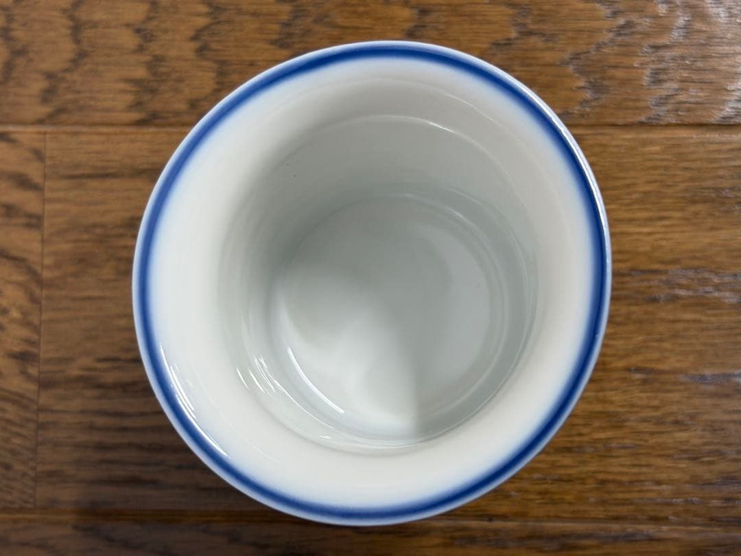 送料込希少　ロイヤルコペンハーゲン　ブルーフルーテッド美品ペン立て　花瓶小物入れ