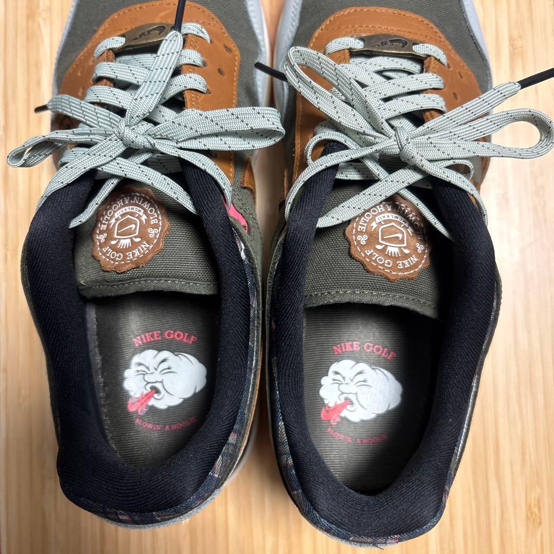 【美品】NIKE ペガサス　ゴルフシューズ　27cm ゴルフマーカー付き