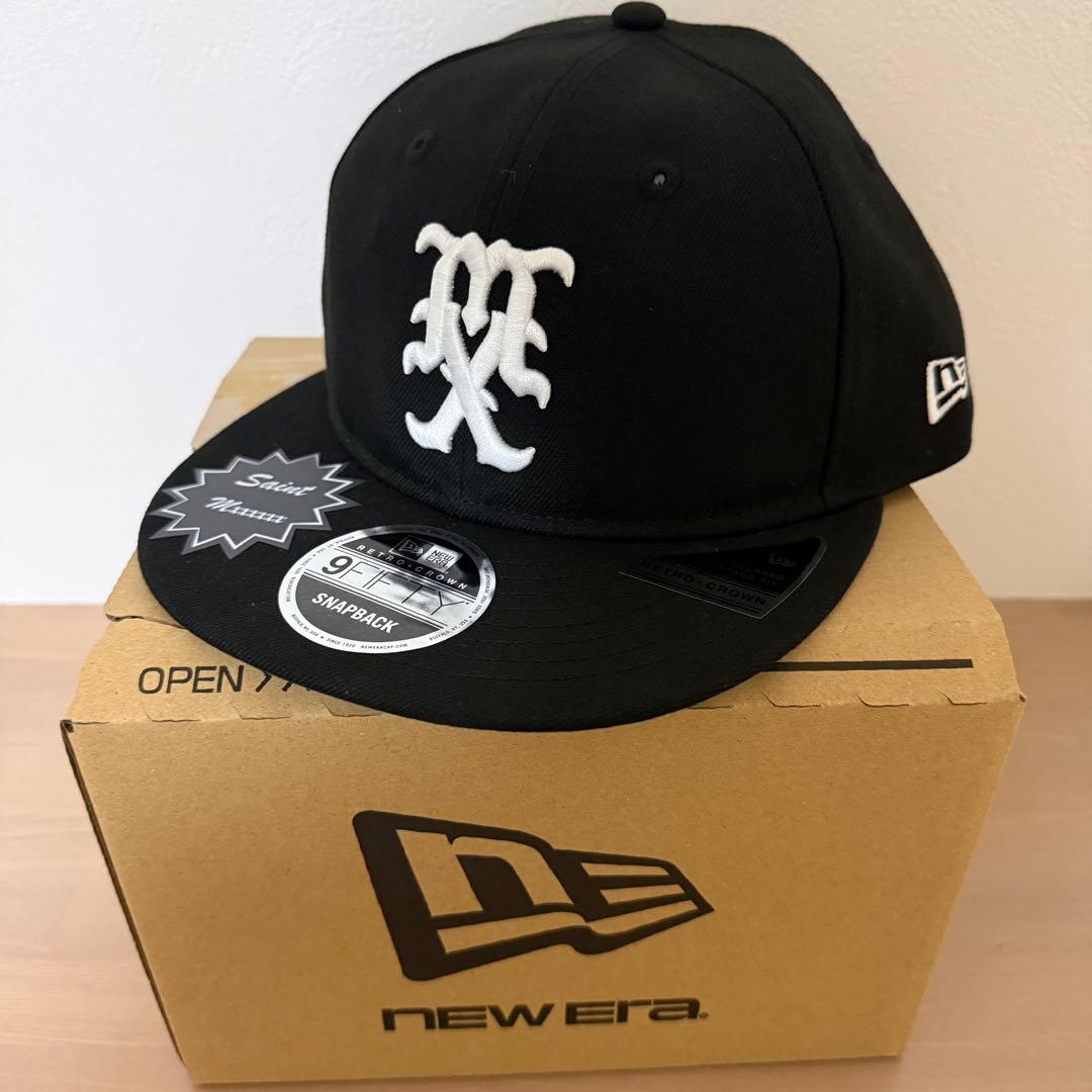 セントマイケル newera キャップ SAINT Mxxxxxx ブラック