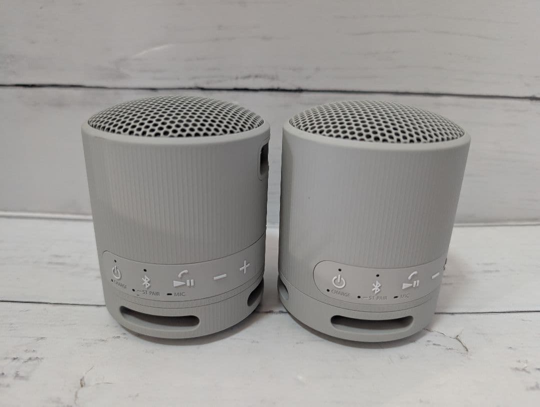 【美品】SONY SRS-XB100 グレー 2個セット