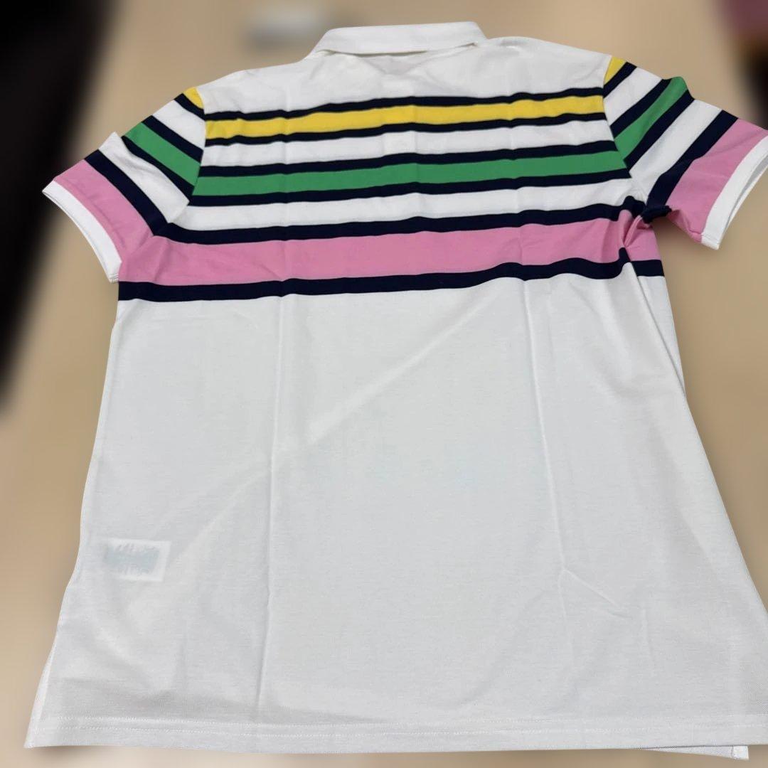 RLX RALPH LAUREN ストライプ ゴルフシャツ