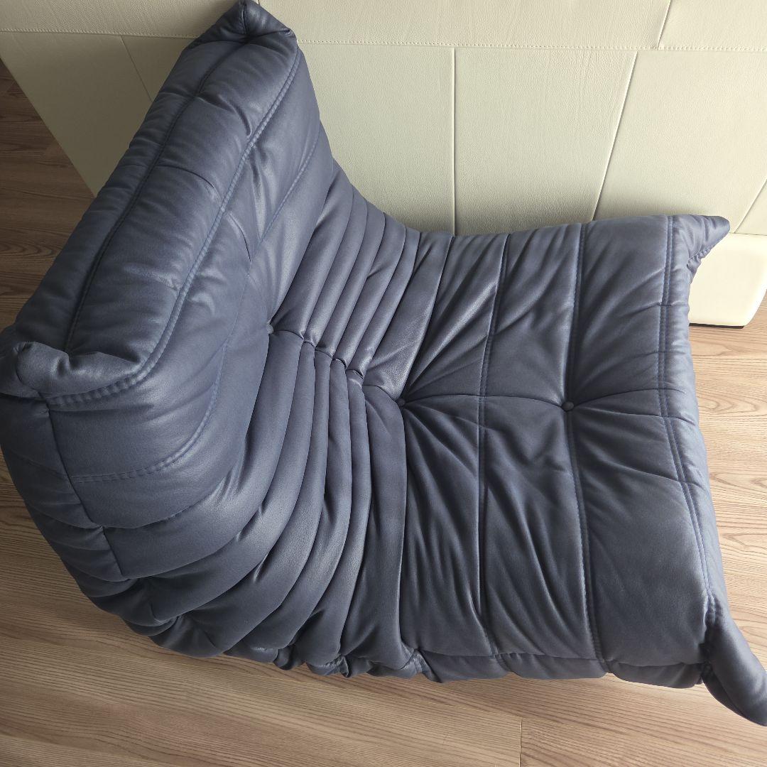 ligne roset　リーンロゼ　1人用ソファ　ネイビー